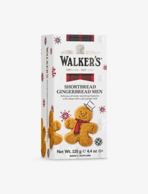 WALKERS: Shortbread Gingerbread Men 125g
