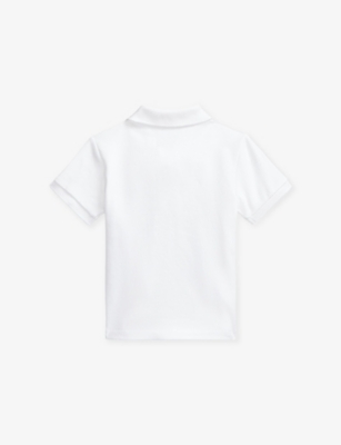 POLO RALPH LAUREN: Baby Pony Embroidered Cotton Polo Shirt