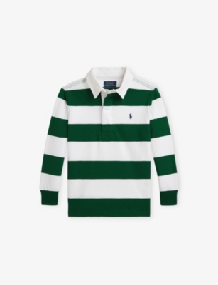Polo Ralph Lauren The Iconic Rugby Polo Shirt In Green