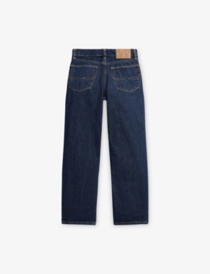 Polo Ralph Lauren Straight-leg Cotton Jeans In Blue