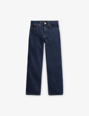 Polo Ralph Lauren Straight-leg Cotton Jeans In Blue