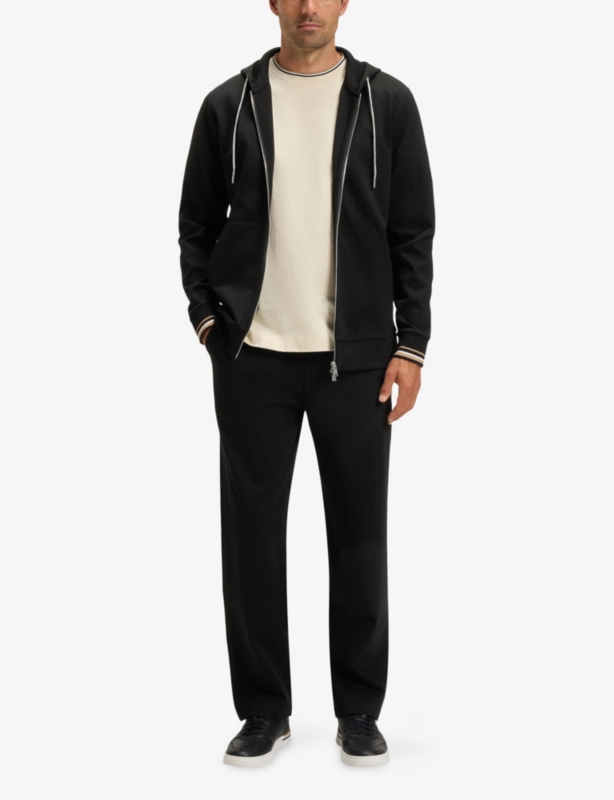 Zip-Through Cotton-Blend Hoody