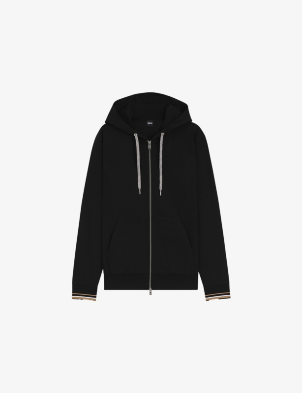 Zip-Through Cotton-Blend Hoody