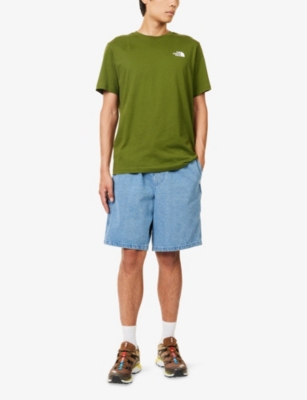 THE NORTH FACE: Redbox Logo-Patch Cotton T-Shirt
