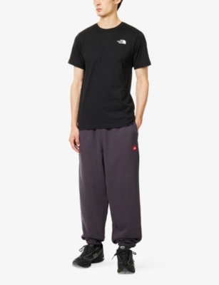 THE NORTH FACE: Redbox Embroidered Logo-Patch Cotton-Jersey Joggers