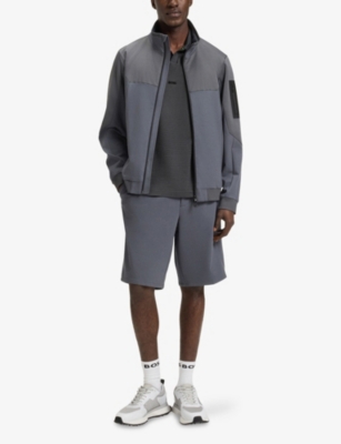 BOSS: Logo-Embroidered Short-Sleeve Cotton Polo