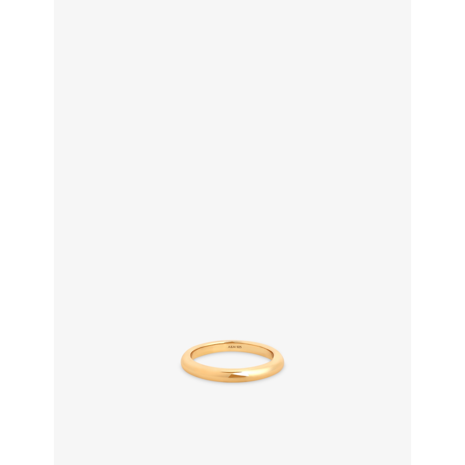 Astrid and Miyu Essential Stacking 18ct Yellow Gold-Plated Sterling-Silver Ring