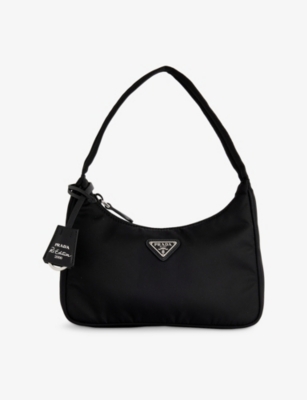 RESELFRIDGES: Pre-Loved Prada Re-Edition Nylon Hobo Bag