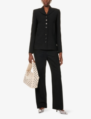 KHAITE: Bonnie Straight-Leg Denim Jeans