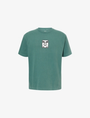 OBEY: Graphic-Print Regular-Fit Cotton T-Shirt