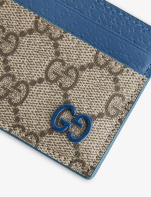 GG Supreme Canvas Card Holder