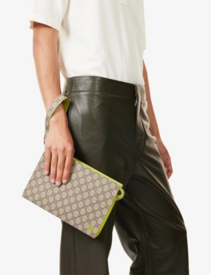 GUCCI: GG Supreme Small Canvas Pouch