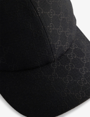 GUCCI: GG Monogram-Print Cotton-Blend Cap