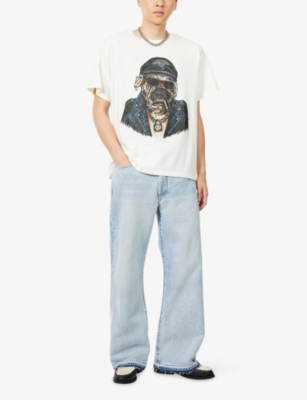 GALLERY DEPT: Printed Crewneck Cotton-Jersey T-Shirt