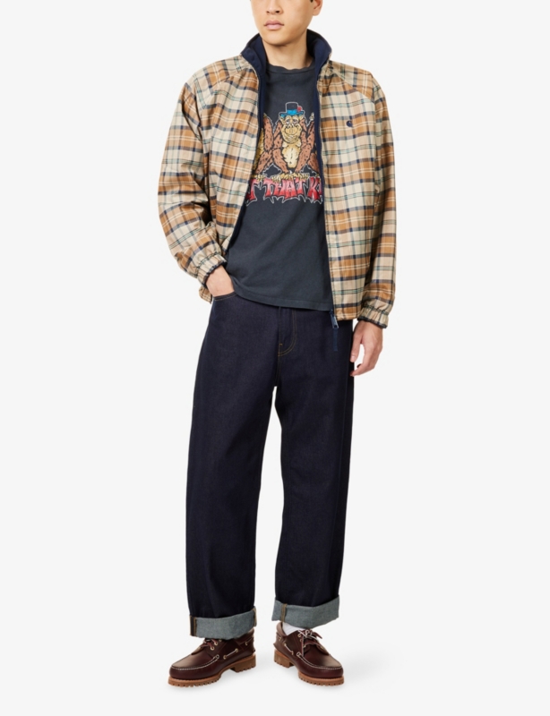 Printed Crewneck Cotton-Jersey T-Shirt