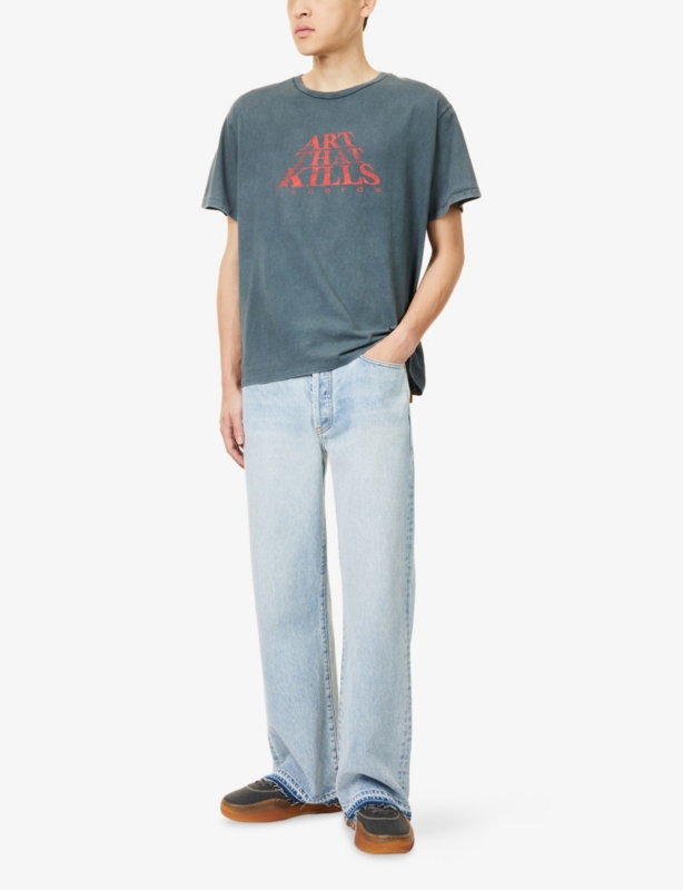 The Force Logo Cotton-Jersey T-Shirt