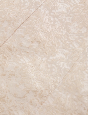 REISS: Celia Metallic-Jacquard Woven Mini Dress 9-13 Years