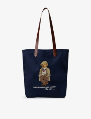 POLO RALPH LAUREN: Polo Bear Cotton Tote Bag