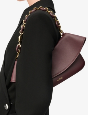 LOEWE: Medium Ola Leather Shoulder Bag