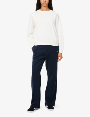 4TH & RECKLESS: Fergie Straight-leg Cotton Jogging Bottoms