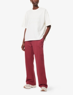 4TH & RECKLESS: Daphne Embroidered Cotton-Jersey T-Shirt