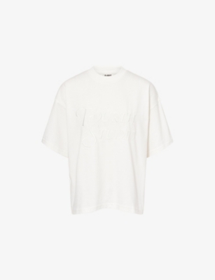 4TH & RECKLESS: Daphne Embroidered Cotton-Jersey T-Shirt