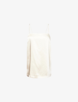 4TH & RECKLESS: Hemma Shoulder-Straps Woven Top
