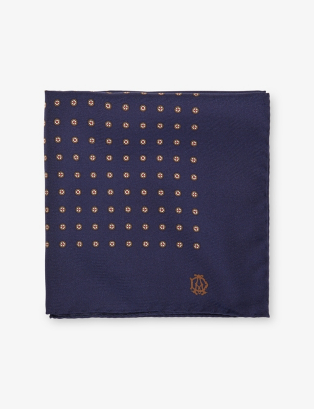 Printed Silk Pocket Square