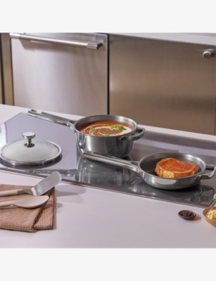 Our Place Chrome Titanium Cookware Duo In Silver