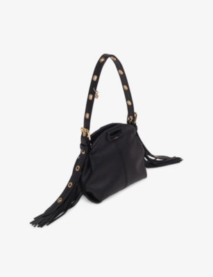 MAJE: Miss M Micro Leather Bag