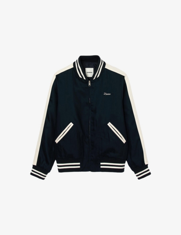 Varsity Striped Woven Jacket