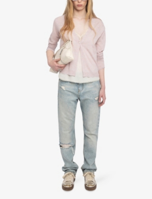 ZADIG&VOLTAIRE: Manylla V-Neck Cashmere Cardigan