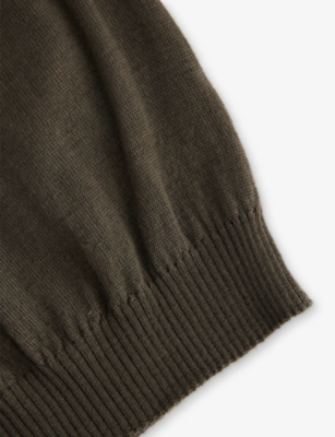 Rick Owens Mens Bosco Hollywood Medium Cashmere Beanie Hat In Brown