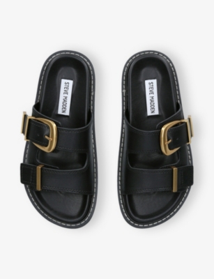 STEVE MADDEN: Arch Leather Sandals
