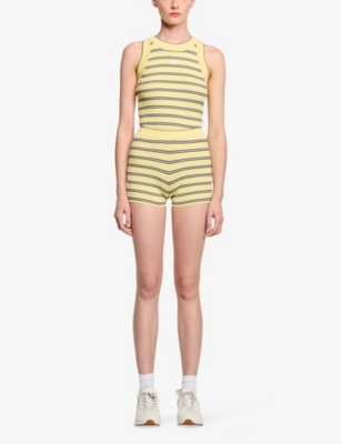 SANDRO: Stripe Knit Shorts