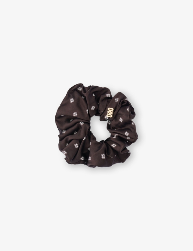Patterned Woven Scrunchie