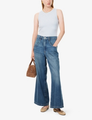 ME AND EM: Ultimate Round-Neck Stretch-Cotton Vest
