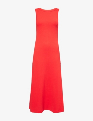 ME AND EM: Ultimate Vest Cotton-Jersey Midi Dress