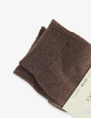 Falke Softmerino Socks In Brown