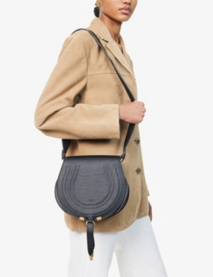 CHLOE: Marcie Medium Leather Cross-Body Bag