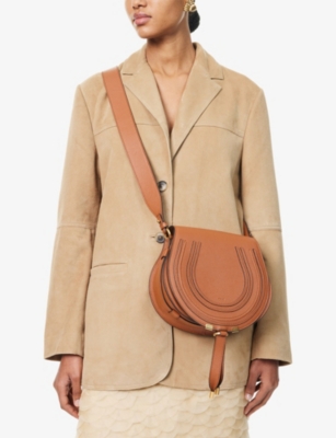 Chloé Marcie Medium Slim Crossbody Bag In Grained Calfskin
