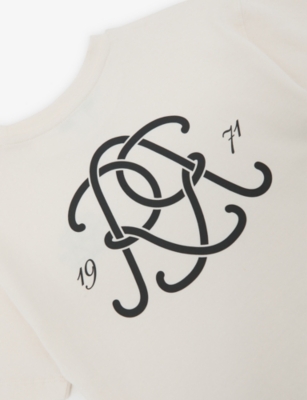 REISS: Harris Monogram Cotton-Jersey T-Shirt 3-9 Years