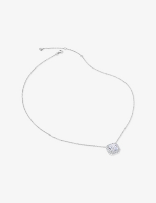 CARAT LONDON: Misha Sterling-Silver And Cubic Zirconia Necklace
