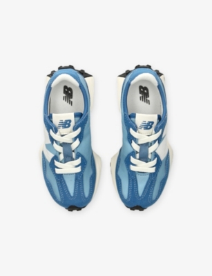 NEW BALANCE: Kids' 327 Suede and Leather  Trainers