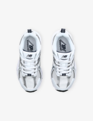New Balance White/navy Kids' 530 Woven Trainers Eur 34.5 /2 Uk In Multi