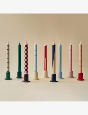 HAY: Tube Earthenware Candleholder
