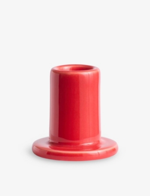 HAY: Tube Earthenware Candleholder