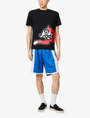 ICECREAM: Jumbo Running Dog Graphic Cotton-Jersey T-Shirt