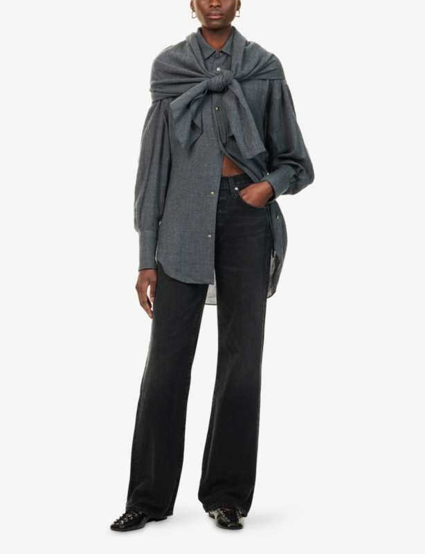 Annina Straight-Leg Denim Jeans