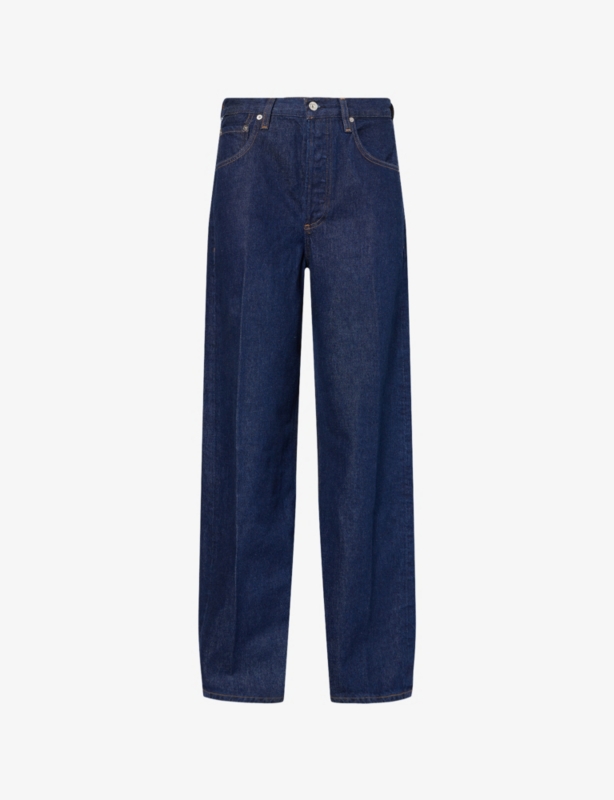 Ayla Baggy Wide-Leg Denim Jeans